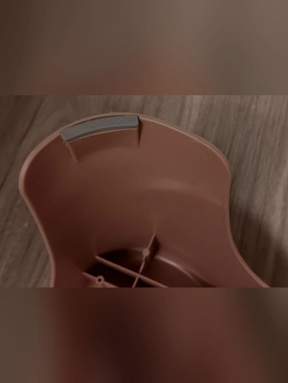 Simple Bathroom Foot Rest in Clay Cream Color